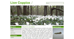 Desktop Screenshot of lioncoppice.org